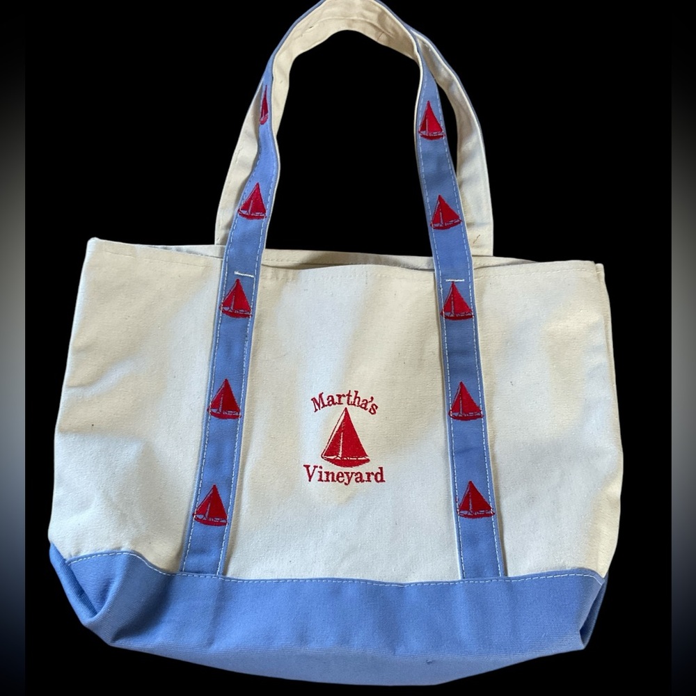 Martha’s Vineyard canvas tote bag ⛵️⛵️⛵️🇺🇸🇺🇸🇺🇸